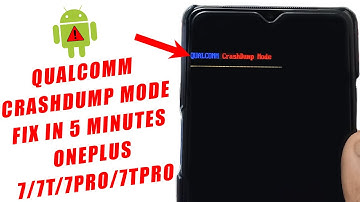 OnePlus 7 / 7 Pro / 7T / 7T Pro Qualcomm Crashdump Mode Fix In Just 5 Minutes (Easy) [How To] 2021