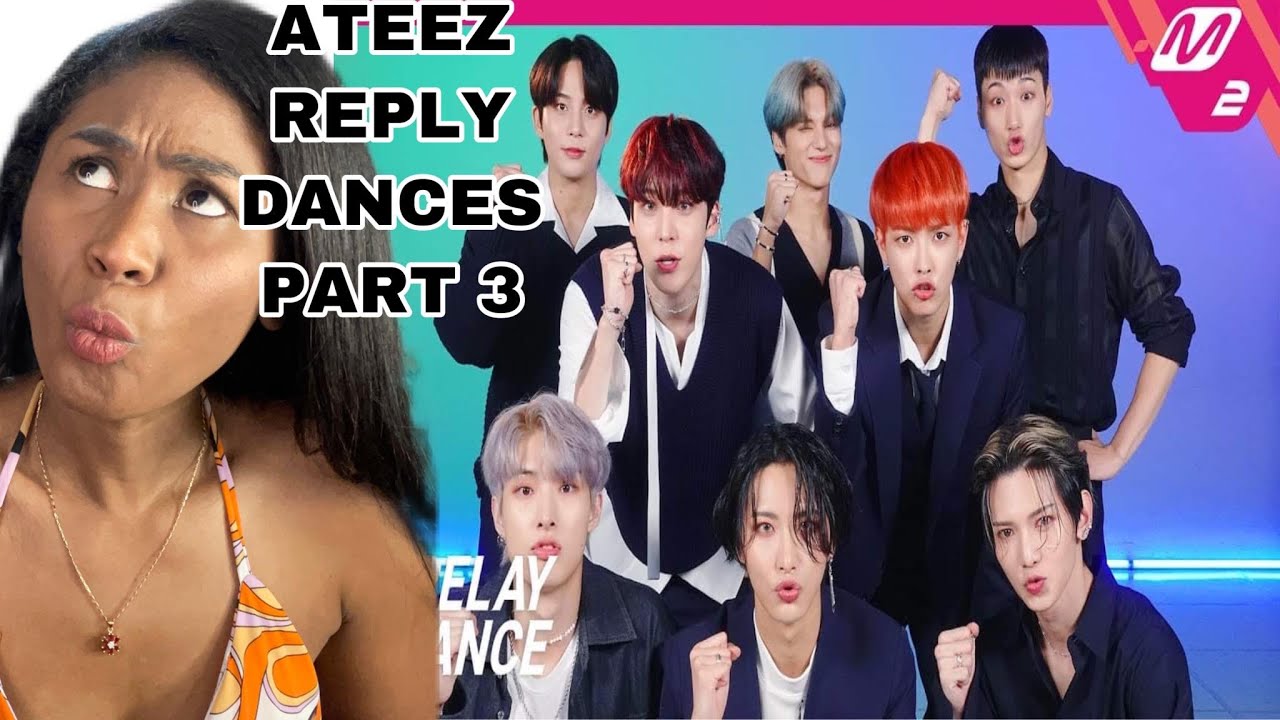 Ateez Relay Dances Pirate King - THANXX, Growl, I'm The One & Deja Vu | Reaction
