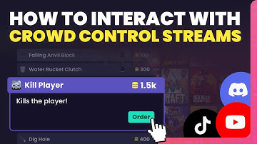 [For Viewers] How to Interact with a Crowd Control Stream on YouTube or TikTok