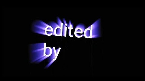 Preset: The *BEST* Alight Motion Ident For *MOBILE* (IOS and Android)