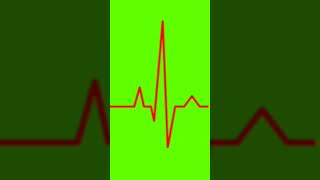 Heart beat animation green screen| heart beat green screen animation #animation #greenscreen