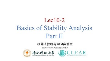 Lec10-2: Basics of Stability Analysis(Linear System Lyapunov Stability , Converse Lyapunov Function)