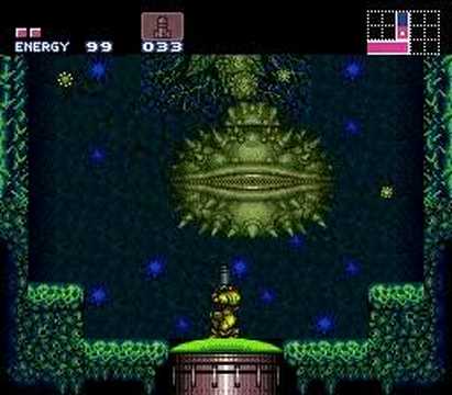 Super Metroid - Spore Spawn - No damage