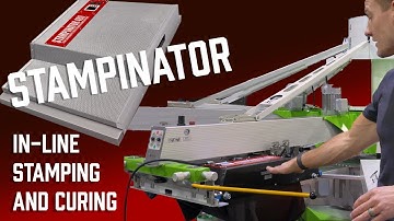 Stampinator 480 |  Versatile In-Line Stamp and Curing Solution For Any Press