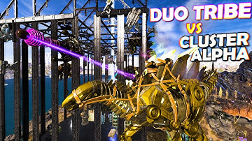 DEFENDING AGAINST THE BEST TRIBES Of The Cluster FOR 9 HOURS STRAIGHT! ARK Ascended PvP