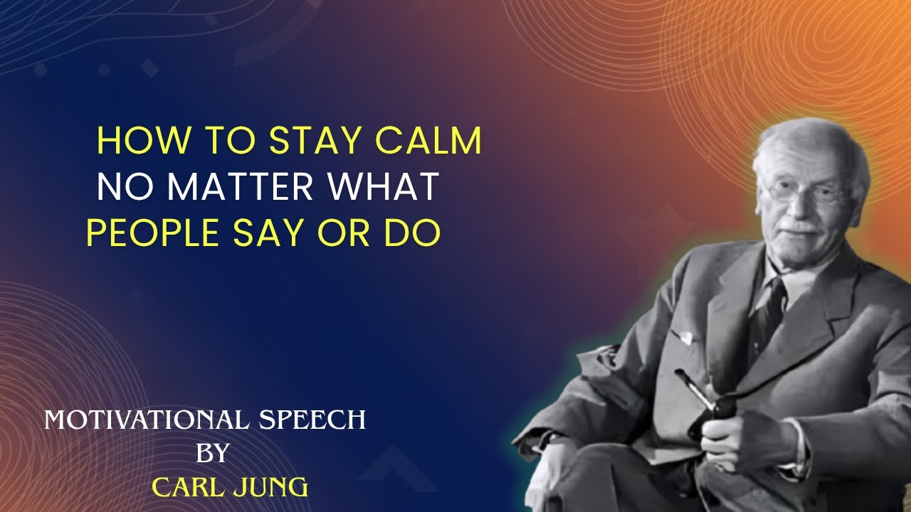 How to Stay Calm No Matter What People Say or Do - Curl Jung - YouTube