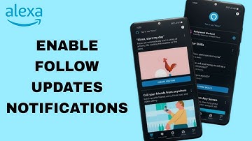 How To Enable Follow Updates Notification On Amazon Alexa App | Step By Step
