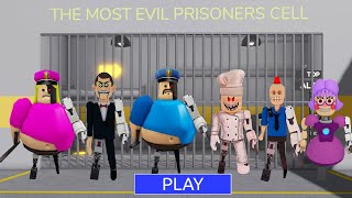 All Morphs Unlocked in CYBORG BARRY'S PRISON RUN Papa Pizza Grumpy Gran Siren Cop AniTron Mr Funny