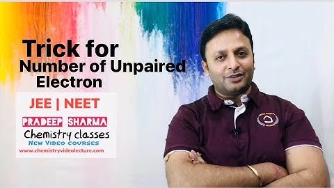 How to find out Number of Unpaired Electrons in Diatomic Molecules.