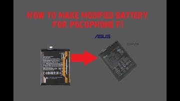 How to Make Modified Battery( POCO F1)