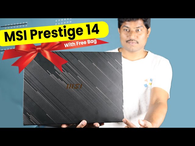 MSI Prestige 14 Evo A11M Full Review | How to Get Free Laptop Bag?