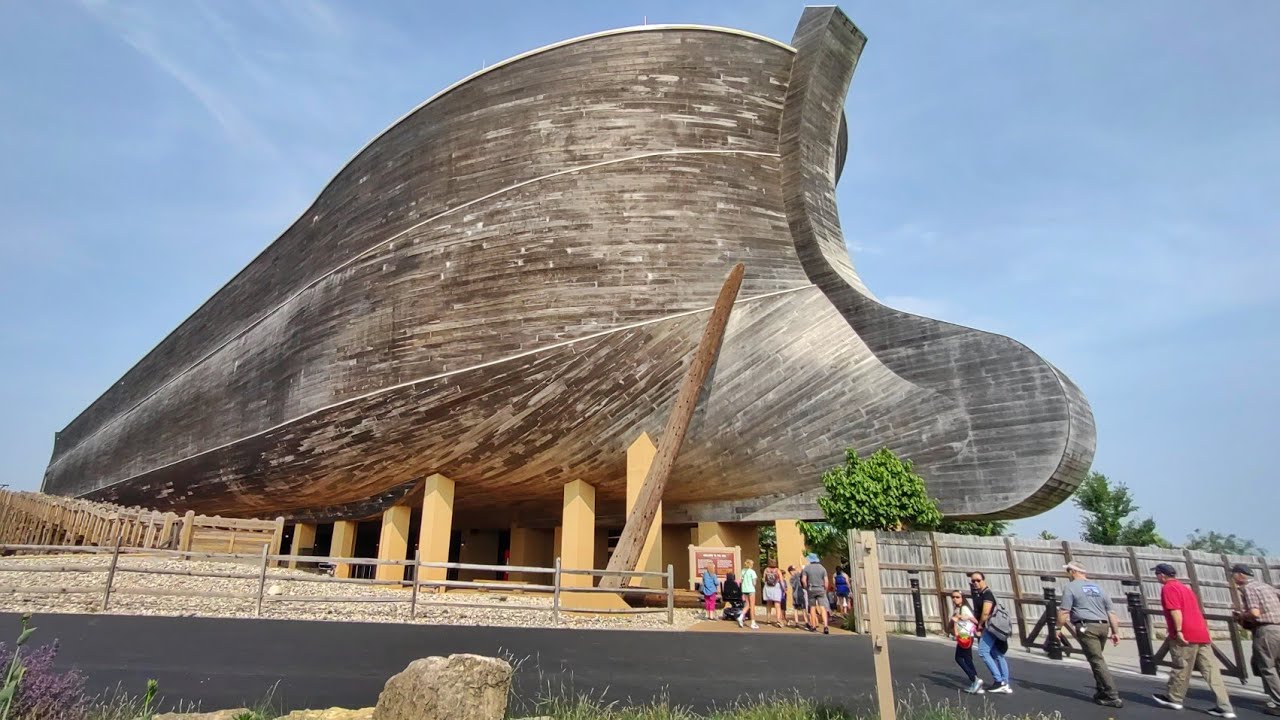 Approaching the Ark Encounter kentucky YouTube