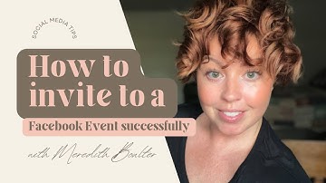 How to Successfully Invite to a Facebook Event