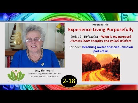 18. Becoming Aware of as yet Unknown Parts of Us