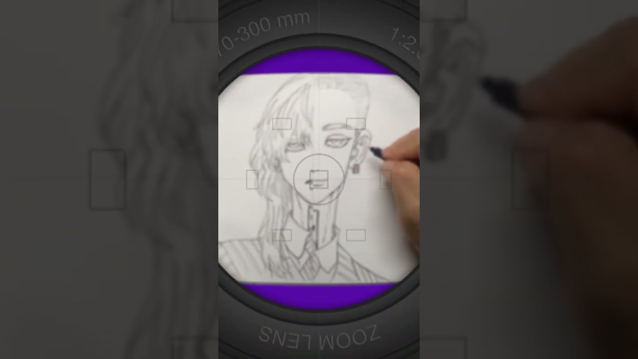 コナンのイラストの描き方 10秒 1分 10分で描き比べ How To Draw Conan 簡単イラスト Youtube