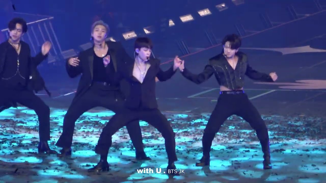 20220408 PTD ON STAGE in LV - Blue and Grey+BLACK SWAN 블랙스완 방탄소년단 정국 직캠 BTS JUNGKOOK Focus[4K]