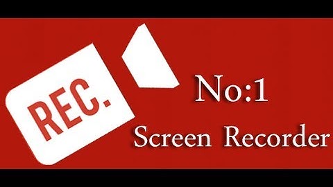 Android screen recording app (Rooted)