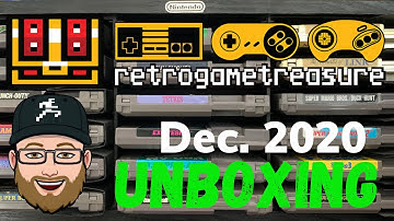 Retro Game Treasure December 2020 Video Game Unboxing | Super Jeremy World