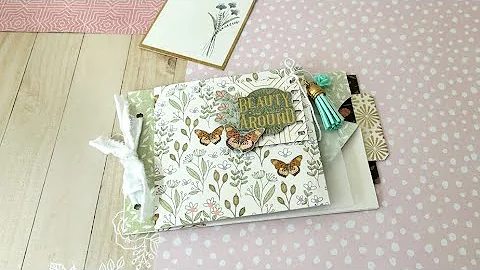 Triple Pocket Flipbook | Easy Fold TUTORIAL | Great for Happy Mail/Folio Folder