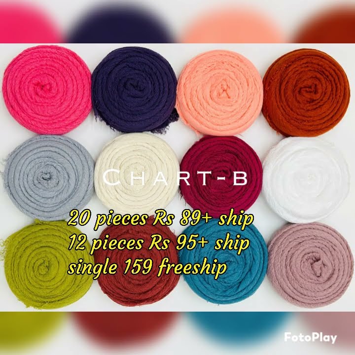 Crinkle cotton hijab Rs 89 only watsap 8807730656 #cotton #crinkle #hijabwholesale #hijabi