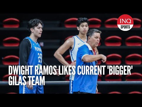 Dwight Ramos likes current 'bigger' Gilas team