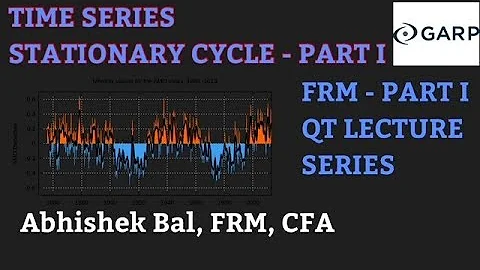 TIME SERIES FRM PART I AR