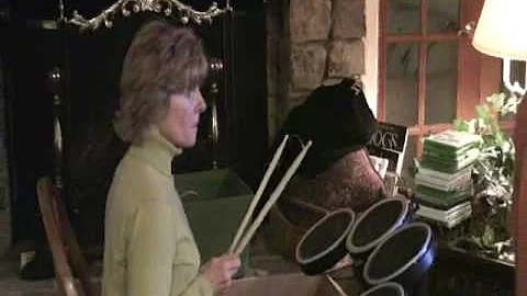 Debbie Pendley on Rockband Drums