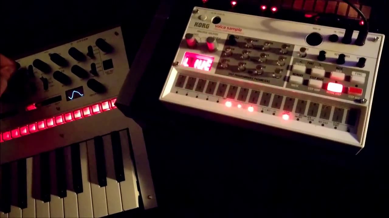 Korg Techno Jam: Monologue + Volca Keys + Volca Sample