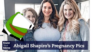 The Internet Loves Pregnant Abigail Shapiro's Bazingas