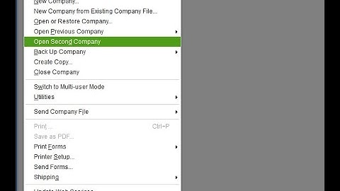 QuickBooks Desktop: How to Open 2 Company Files at Same Time