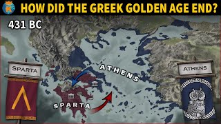 How did the Peloponnesian War Happen?  Athens Faces Sparta (431–404 BC)