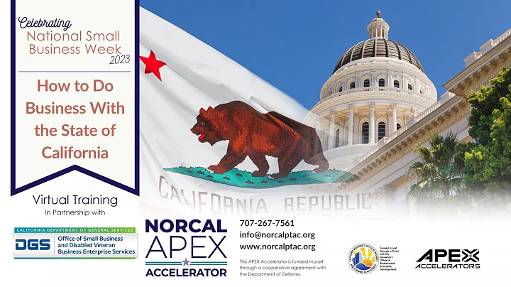 How to do Business with the State of California