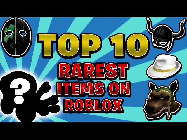 Roblox: 15 Rarest Limited Items That Players Dream Of Owning