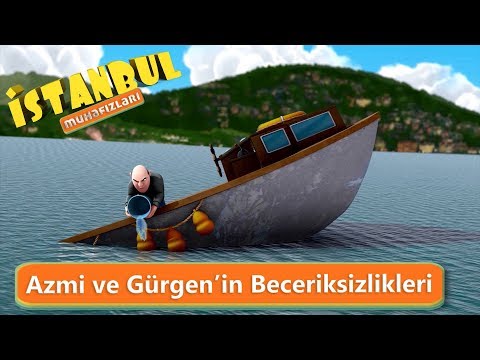 İstanbul Muhafızları - Komik Sahneler - Azmi ve Gürgen'in Beceriksizlikleri