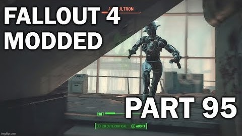 Mass Fusion Walkthrough | Escaping With A Beryllium Agitator | Fallout 4 Modded Gameplay Run Part 95