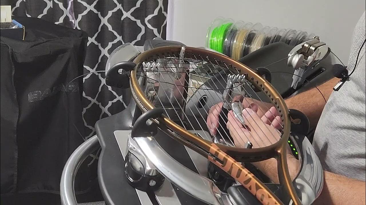 2023 Wilson ProStaff 97 step by step stringing instructions YouTube
