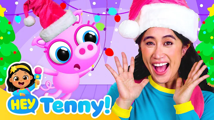 🎄 Deck the Halls | Christmas Song for Kids | Nursery Rhymes | Kids Songs | Hey Tenny!