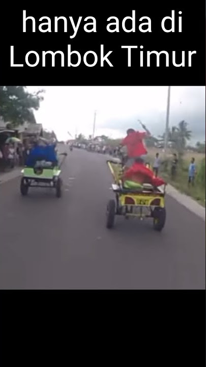 Dokar Race - Balap Dokar. only in Lombok #shorts