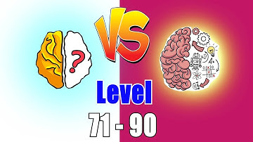 Brain out Vs  Brain Test level 71 - 90 NOOB vs PRO Gameplay Walkthrough Part 4