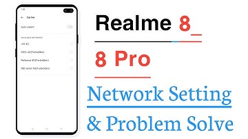 Realme 8, 8 Pro Network Setting And Network Problem Solve 100%