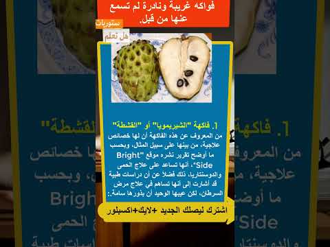 فاكهة القشطة
