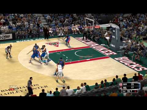 NBA 2K14 Gameplay Detroit Pistons Vs Milwaukee Bucks Full Game