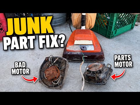 Montgomery Ward Vacuum Bojack Repair - It Actually Runs