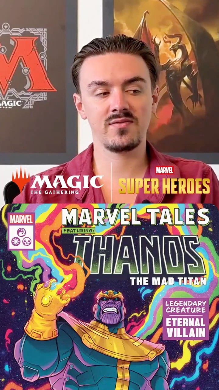MTG Marvel Super Heroes - Thanos, The Mad Titan Card Review