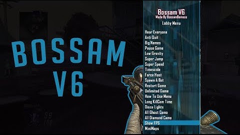 BO2 [1.19] Bossam V6 GSC Menu w/ Free Download !