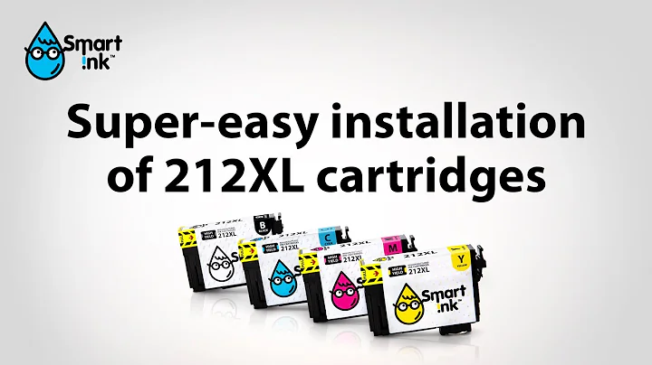 How to install Smart Ink 212XL remanufactured ink cartridges