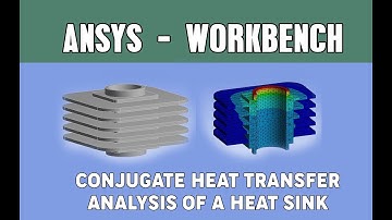 Conjugate heat transfer analysis of Heat sink | Ansys Workbench