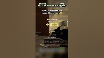 15 years ago 😮 #mw2 #nostalgia #callofduty #gaming