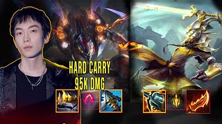 Kha'zix 95k damage - Harder Than Playing at 2000 LP Challenger