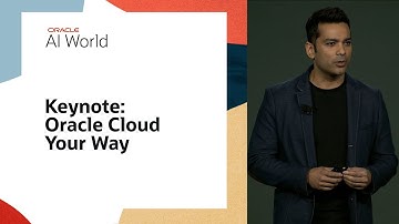 Oracle Cloud Your Way: Multicloud, Dedicated, Alloy, Sovereign at Oracle AI World 2025